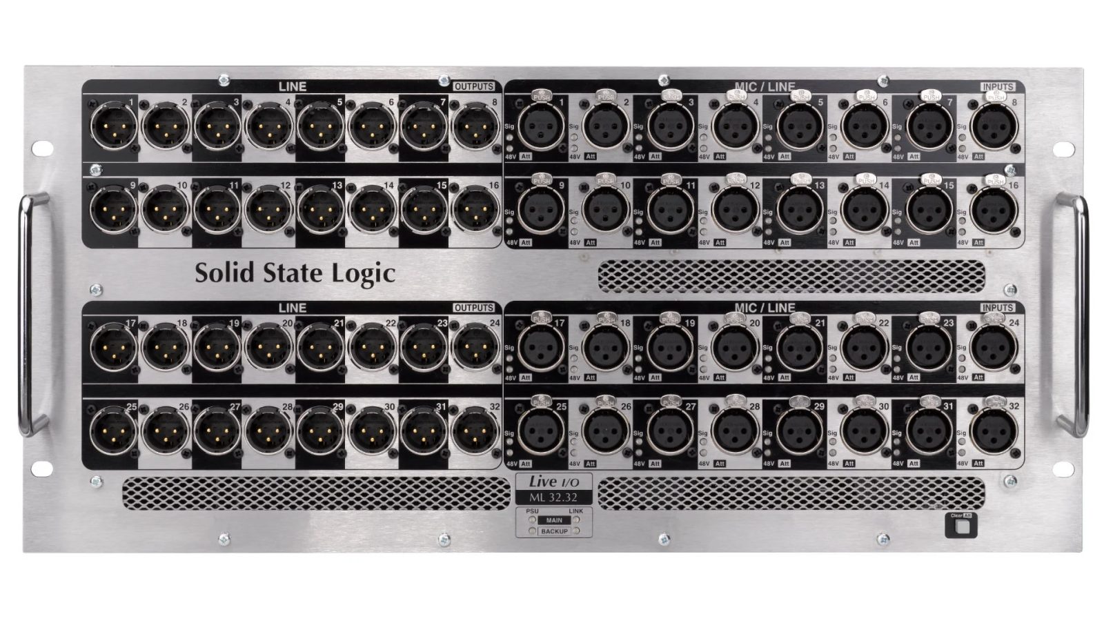 Stageboxy i rack